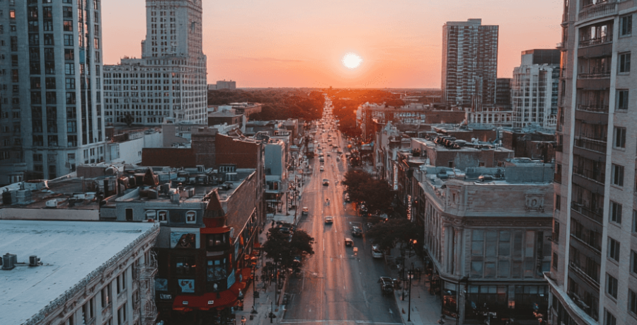 ninewun_A_landscape_image_of_downtown_Illinois._Golden_hour.__5c58bff8-d5b3-4ce1-883c-5d14dcc8a2c0_2